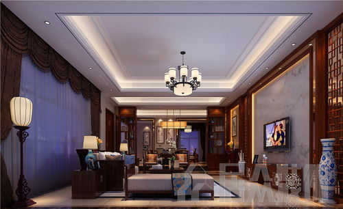 450平中式現代別墅豪宅裝修實景賞析——鳳凰城經典案例